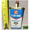 Image 1 : 3 IN 1  MOTOR OIL, 3 OZ & 3 IN 1 ELECTRIC MOTOR OIL, 85 ML, FULL.
