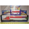 Image 1 : GR OF 2, CANADA POST STEP VAN, DIE CAST, PULL BACK ACTION & CANADA POST TRANSPORT TRUCK, DIE CAST