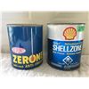 Image 1 : GR OF 2, 1 GAL ANTI-FREEZE CANS, SHELL, DUPONT
