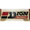 Image 1 : DION MACHINERIES, SST SIGN, 4.5" X 17"