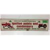 Image 1 : MASSEY-FERGUSON IGNITION POINTS, SST SIGN, 4.5" X 20"