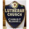 Image 1 : LUTHERAN CHURCH, SST SIGN, 23" X 30"