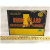 Image 1 : RHODE ISLAND ASS OF FARMERS, 10" X 14", SST, SCIOTO SIGN