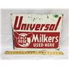 Image 1 : UNIVERSAL MILKERS, 14" X 18", SST SIGN