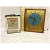 Image 1 : GR OF 2, FORD 2 GAL HYD OIL TIN.  FORD CLOCK