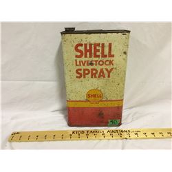 SHELL, LIVESTOCK SPRAY, 1 GAL TIN, CANADIAN