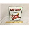 Image 1 : TEXACO, FIRE CHIEF, SSP SIGN, 12" X 18"