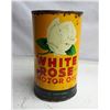Image 1 : WHITE ROSE, 1 QT TIN
