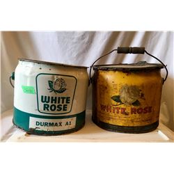 GR OF 2, WHITE ROSE, 25 LBS GREASE PAILS