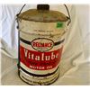 Image 1 : RELIANCE, VITALUBE POSITIVE PROTECTION MOTOR OIL, 5 IMP GAL FUEL CAN