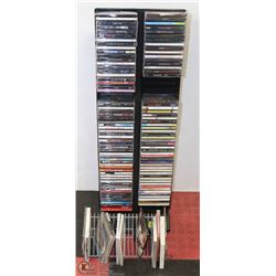 RACK OF CD'S
