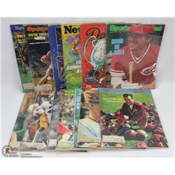 13 VINTAGE SPORTS ILLUSTRATED MAGAZINES