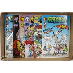 THE MIGHTY MAGNOR COMIC BOOK SET  1993  (6)