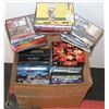 Image 1 : BOX OF ASSORTED BLURAY/DVDS/BOX SETS.