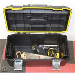 STANLEY FAT MAX TOOL BOX WITH CONTENTS