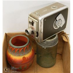 LOT OF NAVAJO POTTERY AQUA IMPROVED GEM CANNING