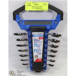 MASTERCRAFT 7PC STUBBY COMBINATION WRENCH SET