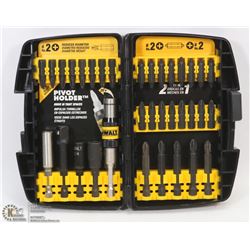 34PC DEWALT DRILL BIT SET