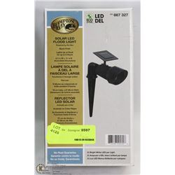 HAMPTON BAY SOLAR LED FLOOD LIGHT