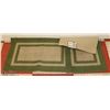 Image 1 : LOT OF 2 METRO BORDER ACCENT RUGS