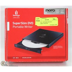IOMEGA - SUPERSLIM DVD PORTABLE WRITER