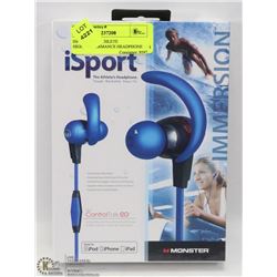 ISPORT -THE ATHLETE HIGH-PERFORMANCE HEADPHONE
