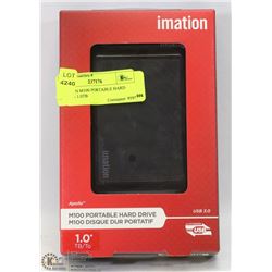 IMATION M100 PORTABLE HARD DRIVE - 1.0TB