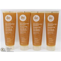 LOT OF 4 BE BETTER MACADAMIA NUT SHAMPOO BOTTLES