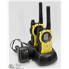 Image 1 : PAIR OF MOTOROLA WALKIE TALKIES WITH BASE CHARGER