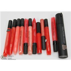 BAG OF ASSORTED YOUNGBLOOD LIP GLOSS