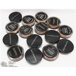 BAG OF ASSORTED YOUNGBLOOD NATURAL MINERAL LOOSE