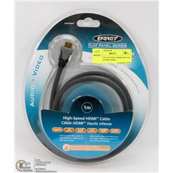 ENERGY FLAT PANEL HDMI DIGITAL CABLE, AUDIO/VIDEO