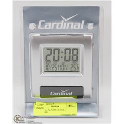 CARDINAL ALARM CLOCK / CALENDAR