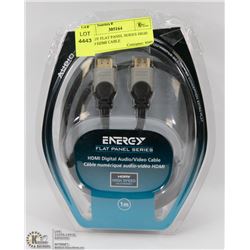 ENERGY FLAT PANEL SERIES HIGH SPEED HDMI CABLE