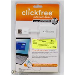 CLICK FREE AUTOMATIC BACKUP TRANSFORMER FOR IPOD
