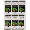 Image 1 : LOT OF 6 LINDT EXCELLENCE INTENSE MINT DARK
