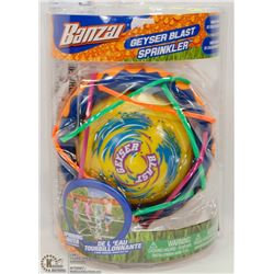 NEW BANZAI GEYSER BLAST SPRINKLER.