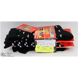 2PK MENS HEAT WAVE SOCKS
