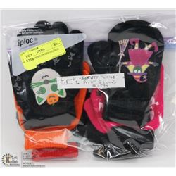 6PK CHILD HALLOWEEN GLOVES