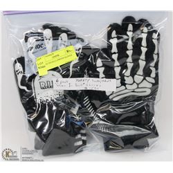 6PK YOUTH HALLOWEEN GLOVES