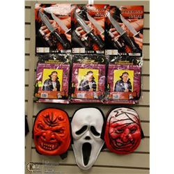 COLLECTION OF HALLOWEEN DRACULA CAPES, ASSORTED