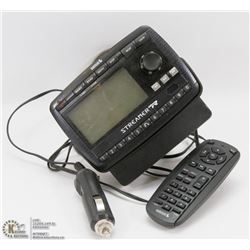 SIRIUS STREAMER WITH REMOTE