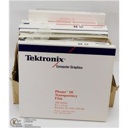 FLAT OF HP COLOR LASER JET TRANSPARENCIES AND MORE