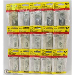 LOT OF SAFETY HASPS (2.5")