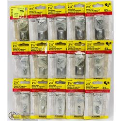 LOT OF SAFETY HASPS (2.5")