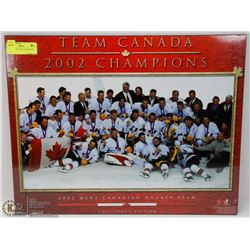 TEAM CANADA 2002 CHAMPIONS PICTURE