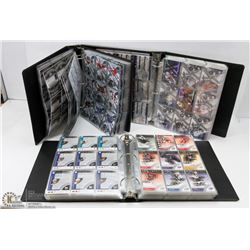 LOT OF 3 BINDERS OF SPX HOCKEY CARDS, 1998-2016