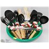 Image 1 : BOWL OF ASSORTED KITCHEN UTENSILS