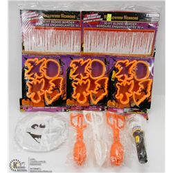 BUNDLE OF ASSORTED HALLOWEEN ITEMS