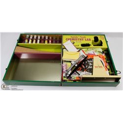 1950'S CHEMISTRY SET IN TIN BOX
